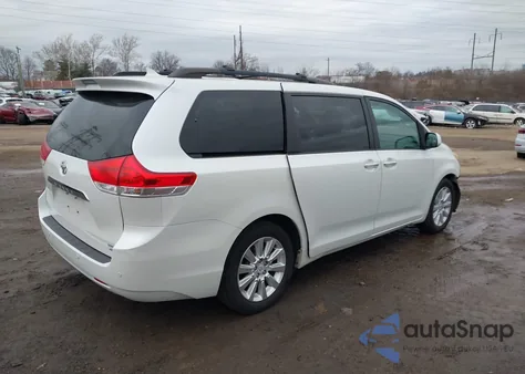 2012 Toyota Sienna Limited 7 Passenger from USA, damaged, VIN 5TDDK3DC2CS031849